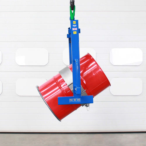 Retourneur basculeur de fûts - DRU02-FB - STS - Bespoke Handling Equipment - manuel / ATEX / aérien