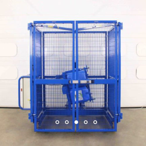 Mélangeur à tambour rotatif - DME01-230V-10RPM-25LPJC4 - STS - Bespoke Handling Equipment - mobile / continu / batch
