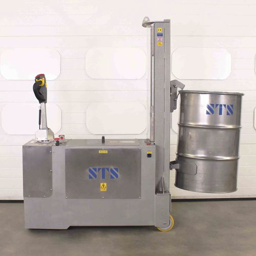 Lève-fût électrique - DPC01-R500-SS - STS - Bespoke Handling Equipment - sur batterie / à contrepoids / avec prise