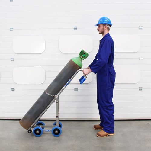 Diable de bouteille de gaz - CTS01 - STS - Bespoke Handling Equipment - en acier inoxydable
