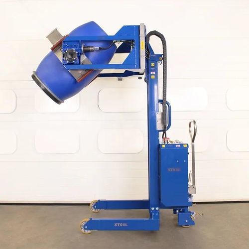 Lève-fût électrohydraulique - STE01-RRH01 - STS - Bespoke Handling Equipment - électrique / sur batterie / manuel