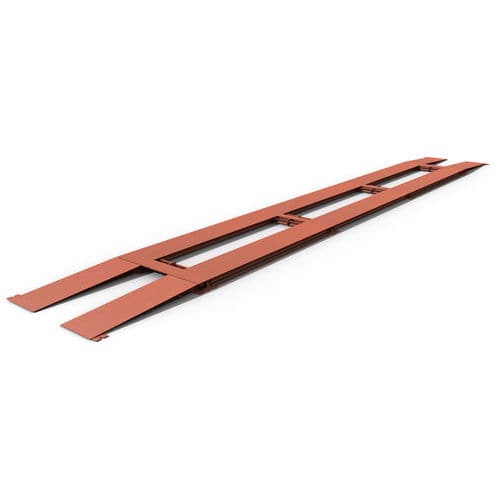 Pont-bascule pour véhicules - SPT-28 - Soc Coop Bilanciai - modulaire / en acier / portable