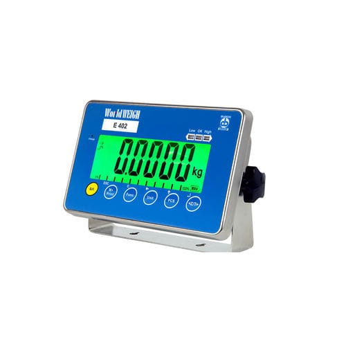 Indicateur de pesage numérique - E402 - Soc Coop Bilanciai - affichage LCD / benchtop / IP65