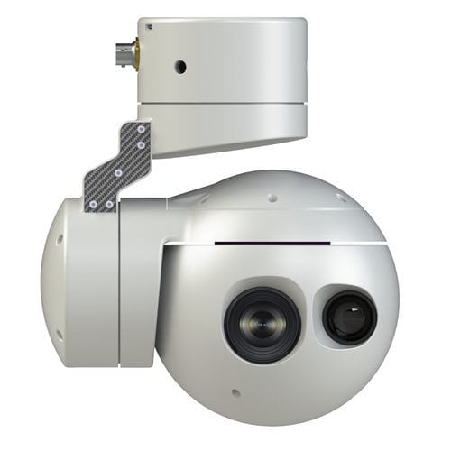 Tourelle gyrostabilisée 3 axes - TEMIS XL 3AXES - MERIO - pour drone / léger / à haute précision