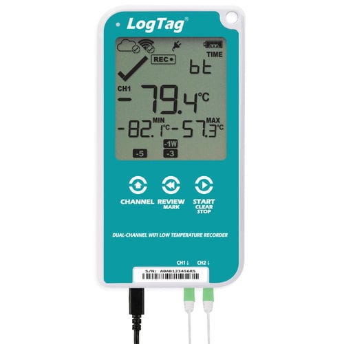 Data logger de température - UTREL30-WIFI - Logtag - sans fil / en ligne / avec afficheur LCD