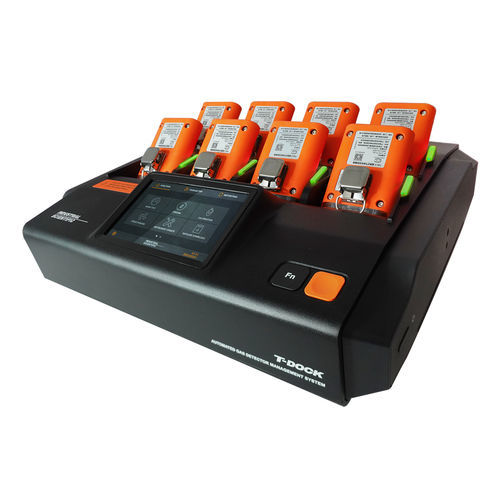 Station pour détecteur de gaz industrielle - T-Dock&trade; - Industrial Scientific - de test / pour rechargement