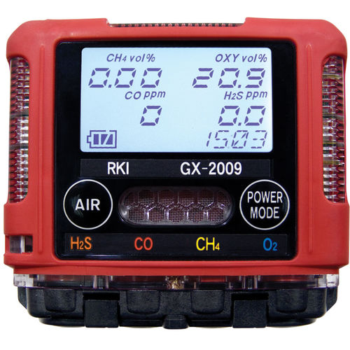 Détecteur multi-gaz - GX-2009  - RKI Instruments - H2S / O2 / CH4