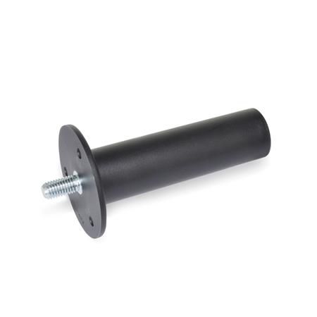 Poignée en polyamide - GN 539.2 - Otto Ganter GmbH & Co. KG - en plastique renforcé fibre de verre / cylindrique