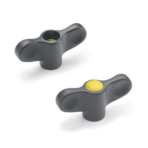 Écrou à oreilles - GN 634 - Otto Ganter GmbH & Co. KG - en laiton / en plastique