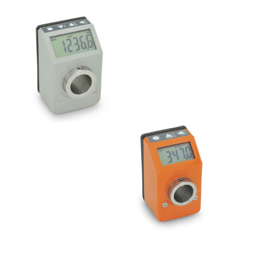 Indicateur de position - GN 9053 / GN 9054 - Otto Ganter GmbH & Co. KG - LCD / à axe creux