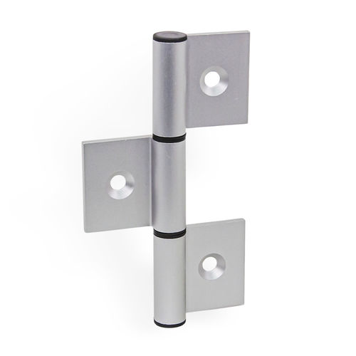 Charnière en aluminium - GN 2295 - Otto Ganter GmbH & Co. KG - à visser / anodisé / de porte