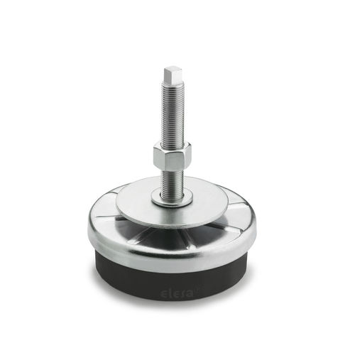 Pied de machine - GN 248 - Otto Ganter GmbH & Co. KG - en caoutchouc / en acier zingué / antivibration