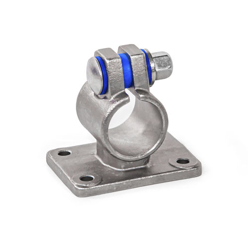 Connecteur de tube rond - GN 146.5 - Otto Ganter GmbH & Co. KG - en acier inoxydable / appui sol