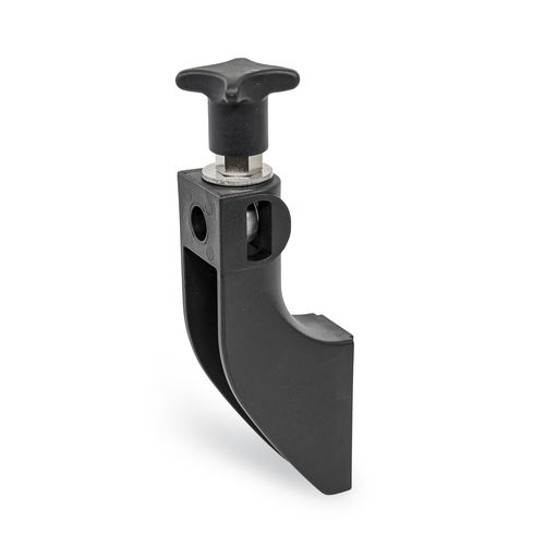 Support à guide latéral - GN 6476 - Otto Ganter GmbH & Co. KG - en matière plastique / fixe