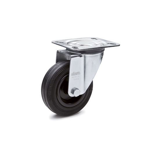 Roulette pivotante - GN 22873 - Otto Ganter GmbH & Co. KG - à platine / pour charges moyennes / industrielle