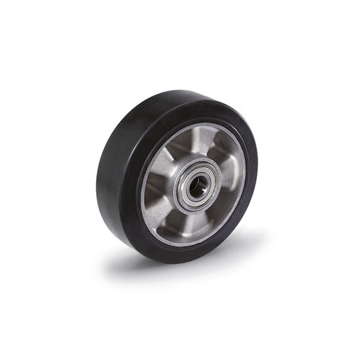 Roue à bandage - GN 22875 - Otto Ganter GmbH & Co. KG - en aluminium / lisse / en caoutchouc
