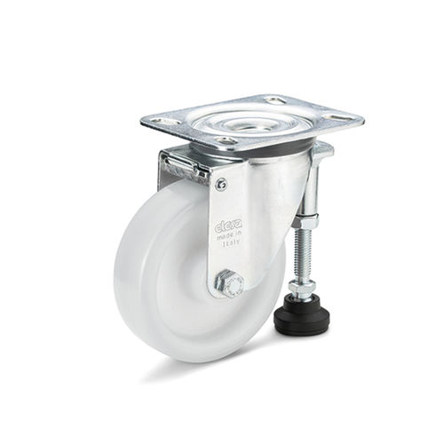 Roulette pivotante - GN 22892 - Otto Ganter GmbH & Co. KG - à platine / pour charges moyennes / industrielle