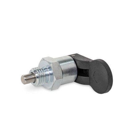 Doigt d'indexage en technopolymère - GN 823 - Otto Ganter GmbH & Co. KG - en acier zingué / en acier inoxydable / verrouillable