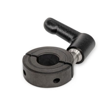 Collier d'arbre en acier inoxydable - GN 707.4 - Otto Ganter GmbH & Co. KG - en aluminium / en acier / avec élément de fixation