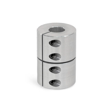 Accouplement rigide - GN 2262 - Otto Ganter GmbH & Co. KG - en aluminium / pour arbre de transmission / sans jeu