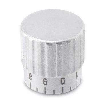 Bouton de commande moleté - GN 436.1 - Otto Ganter GmbH & Co. KG - mécanique avec indicateur de position
