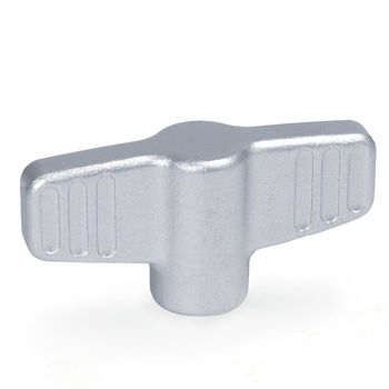 Écrou à oreilles - GN 834 - Otto Ganter GmbH & Co. KG - en acier inoxydable / avec raccord pour flexible