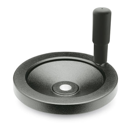Volant de manœuvre - GN 323 - Otto Ganter GmbH & Co. KG - plein / en aluminium / en plastique