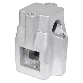 Connecteur de tube carré - GN 135 - Otto Ganter GmbH & Co. KG - en aluminium / appui central
