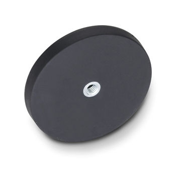 Aimant en NdFeB - GN 51.5 - Otto Ganter GmbH & Co. KG - de maintien / disque / avec douille taraudée