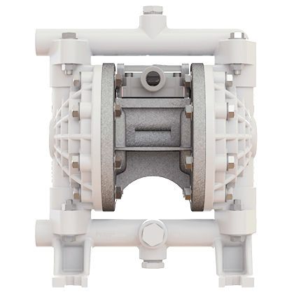 Pompe à double membrane - Versa-Matic - à air / avec moteur électrique / auto-amorçante