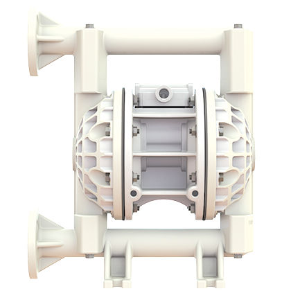 Pompe à double membrane - Versa-Matic - pour polymères / à air / avec moteur électrique