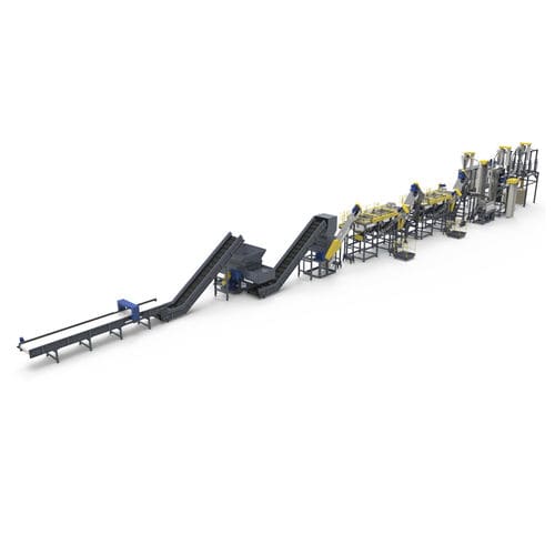 Ligne de recyclage pour HDPE - BORETECH - pour LDPE / pour film plastique / pour PP