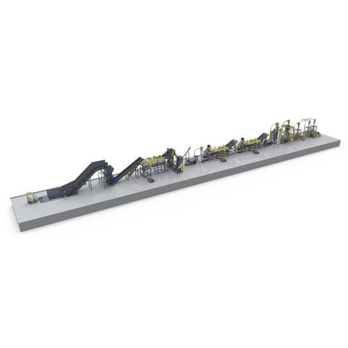 Ligne de recyclage pour HDPE - BORETECH - pour PE / pour LDPE / avec granulation