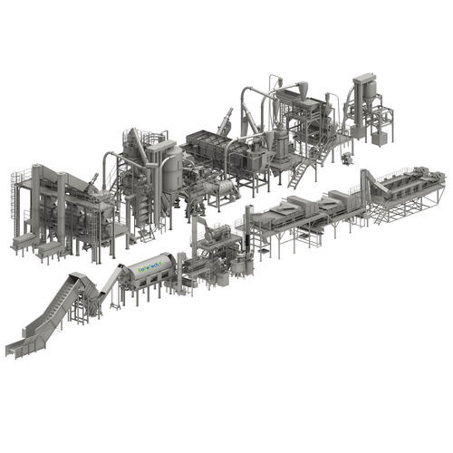 Installation de recyclage de plastique - TL9000-01 - BORETECH - pour bouteilles / pour l'industrie agroalimentaire / par broyage