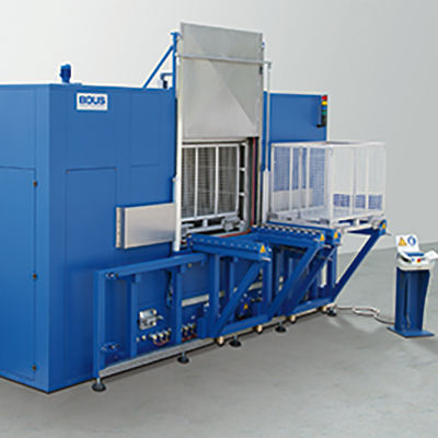 Système de nettoyage par aspersion - CeBeCo® TROWAMAT® - BOUS International Maschinenbau - automatique / compact / en inox