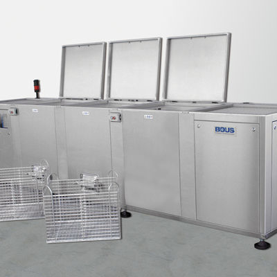 Système de nettoyage à ultrasons - CeBeCo® - BOUS International Maschinenbau - industriel / en inox / avec rinçage