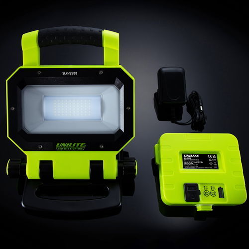 Lanterne de travail à LED - SLR-5500 - Unilite - rechargeable / à batterie / magnétique
