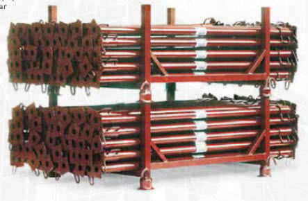 Étai tubulaire - EURO PROPS  - Farina Formworks ITALY | Formworks | Props | Scaff - vertical / en acier / push-pull