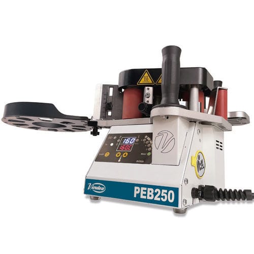 Plaqueuse de chant manuelle - PEB250 - Virutex - pour le bois / pour panneaux / avec applicateur de colle thermofusible