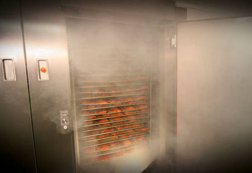 Unité de fumage et de cuisson pour poisson - PFR - maurer-atmos - pour l'industrie agroalimentaire / ventilation à vitesse variable