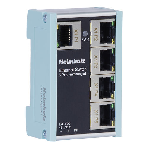 Commutateur Ethernet non administrable - FLEXtra FLAT - Helmholz GmbH & Co. KG - 8 ports / 5 ports / 16 ports