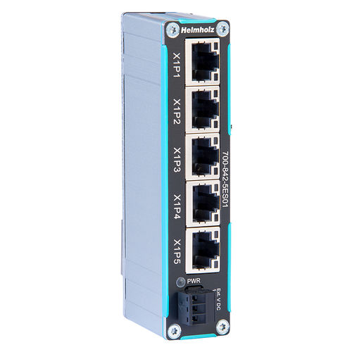 Commutateur Ethernet non administrable - FLEXtra SLIM - Helmholz GmbH & Co. KG - 8 ports / 5 ports / 8 ports
