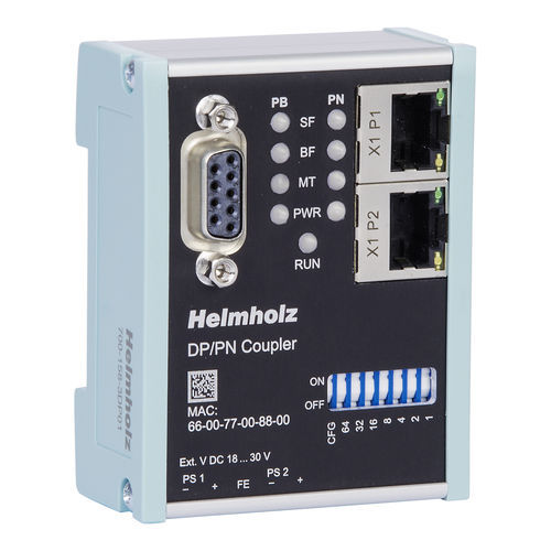 Coupleur ProfiNet - 700-158-3DP02  - Helmholz GmbH & Co. KG - d'E/S / de bus de terrain / de bus PROFIBUS-DP