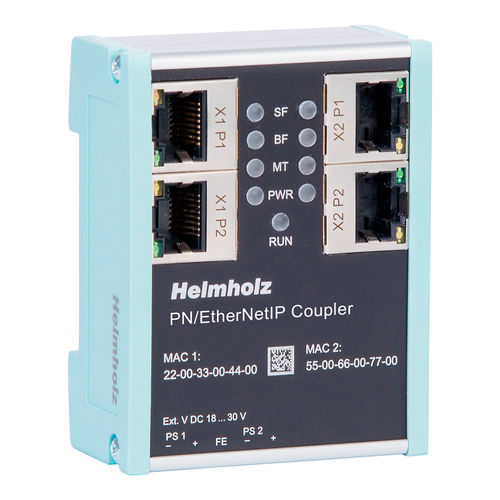 Coupleur Ethernet - 700-160-3EN02 - Helmholz GmbH & Co. KG - ProfiNet / d'E/S / de bus de terrain