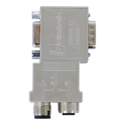 Connecteur de données - 700-974-0BB12 - Helmholz GmbH & Co. KG - à vis / M12 / pour boîtier