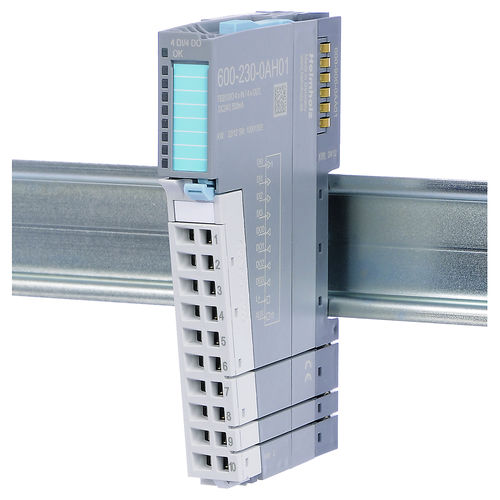 Module E/S numérique - 600-230-0AP21 - Helmholz GmbH & Co. KG - bus de terrain / 4 entrées numériques / 8 entrées numériques