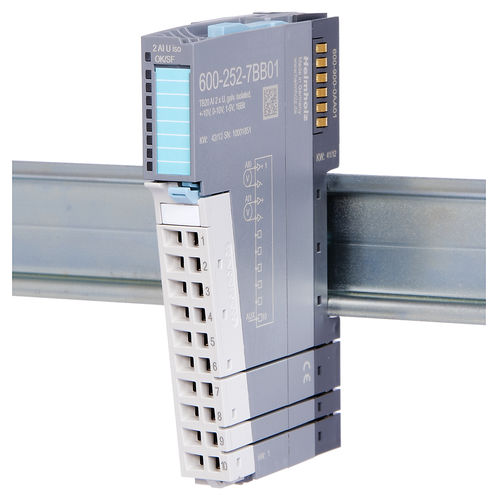 Module d'entrée analogique - 600-252-7BB01 - Helmholz GmbH & Co. KG - à 8 entrées analogiques / à 4 entrées analogiques / à 2 entrées analogiques