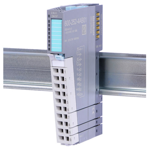 Module d'entrée analogique - 600-252-4AB01 - Helmholz GmbH & Co. KG - à 4 entrées analogiques / à 2 entrées analogiques / de fréquence