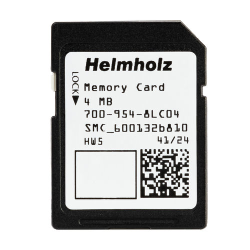 Carte mémoire 4 MB - 700-954-8LC04 - Helmholz GmbH & Co. KG - industrielle