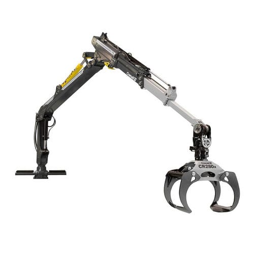 Grue forestière articulée - FC8  - Cranab - sur tracteur